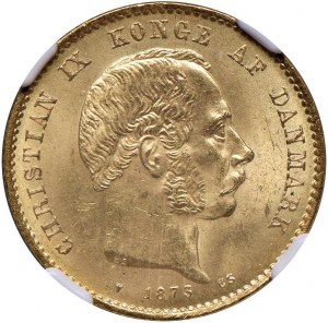 DANIMARCA Christian IX (1863-1906) 20 Kroner 1873 CS - ...