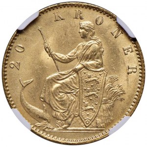 DANIMARCA Christian IX (1863-1906) 20 Kroner 1873 CS - ...