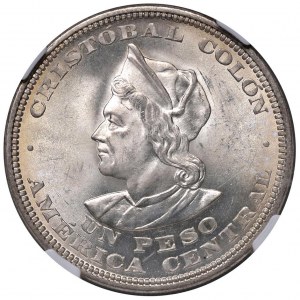EL SALVADOR Peso 1914 C.A.M. - KM 115 AG Conservazione ...
