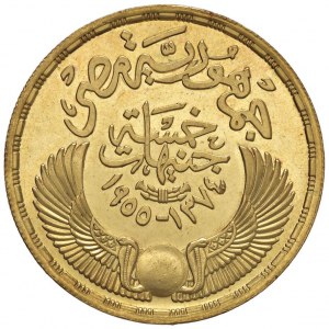 EGYPT 5 liber 1374 (1955) - KM 388; Fr. 39 AU (g 42,4...
