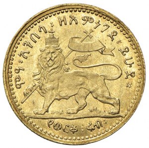 ETIOPIA Menelik II (1889-1913) Półwark 1889 (1897) -...