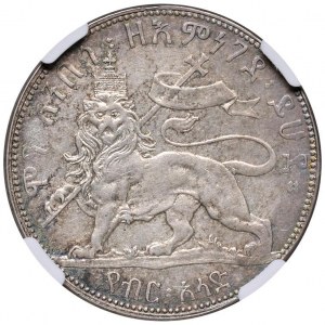 ETIOPIA Menelik II (1889-1913) Pół birra 1889 (1897) -...