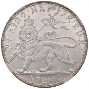 ETIOPIA Menelik II (1889-1913) Birr 1892 (1900) - KM 19...