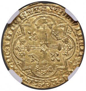 FRANCE Charles V (1364-1380) Franc on Foot - Fr. 284 AU...
