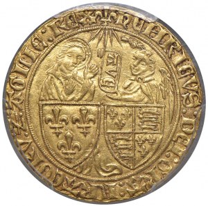 FRANCIE Jindřich VI. (1422-1453) Zlatý pozdrav Sain-Lô - Fr...