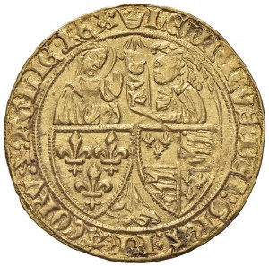 FRANCIE Jindřich VI. (1422-1453) Zlatý pozdrav Paříž - Fr. ...