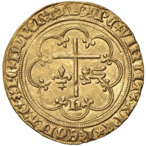 FRANCIE Jindřich VI. (1422-1453) Zlatý pozdrav Paříž - Fr. ...