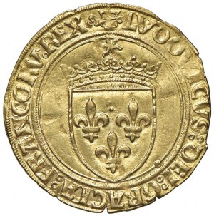 FRANCE Louis XII (1498-1515) Ecu d'or - Fr. 323 AU (g ...