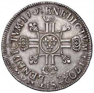 FRANCE Louis XIV (1643-1715) Ecu 1704 (?) K - KM 360; ...