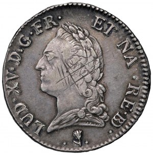 FRANCIA Luigi XV (1715-1774) Ecu 1772 Pau - KM 518; Gad...