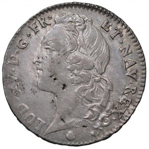 FRANCIA Luigi XV (1715-1774) Mezzo Ecu 1765 Q Perpignan...