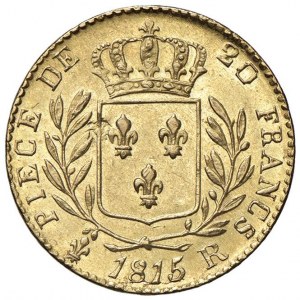 FRANCE Louis XVIII (1814-1824) 20 Francs 1815 R - KM ...