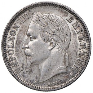 FRANCIA Napoleone III (1852-1870) 2 Franchi 1866 BB - K...