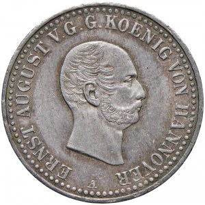GERMANY Hannover - Ernst August (1837-1851) 2/3 of Tal...