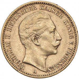 GERMANY Prussia - Wilhelm II (1888-1918) 20 Marks 1...