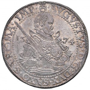GERMANIA Sassonia - Augusto I (1553-1586) Tallero 1574 ...
