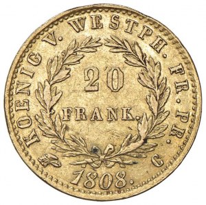 GERMANY Westphalia - Jerome Bonaparte (1807-1813) 20 ...