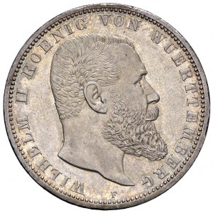 ALLEMAGNE Württemberg - Guillaume II (1891-1918) 5 mars...