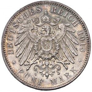 ALLEMAGNE Württemberg - Guillaume II (1891-1918) 5 mars...