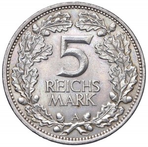 GERMANY Weimar Republic (1918-1933) 5 Marks 1925...