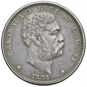 HAWAII Kalakaua I (1874-1891) Dollar 1883 - KM 7 AG (g...