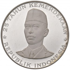 INDONESIA 1,000 Rupees 1970 - KM 27 AG (g 40.00) Minimal ...