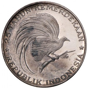 INDONESIA 200 Rupees 1970 - KM 23 AG (g 7.91)...