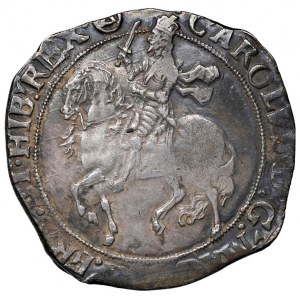 INGHILTERRA Carlo I (1625-1649) Mezza corona, zecca Tor...