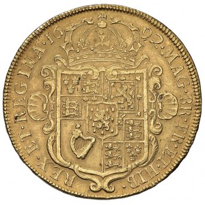 ANGLETERRE William et Mary (1688-1694) 5 Guinées 169...