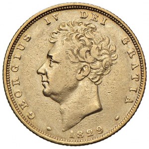 INGHILTERRA Giorgio IV (1820-1830) Sterlina 1829 - KM 6...