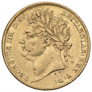 ENGLAND George IV (1820-1830) Half-pound 1823 ...