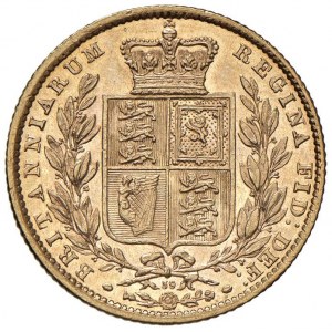 INGHILTERRA Vittoria (1837-1901) Sterlina 1869 (39) - K...