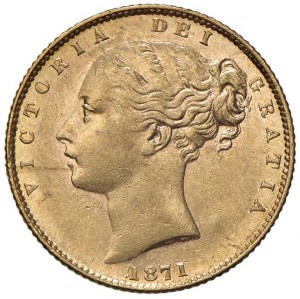 ENGLAND Victory (1837-1901) 1871 Sterling (1) - KM...