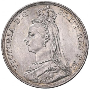 ENGLAND VIttoria (1837-1901) Crown 1887 - KM 765 A...