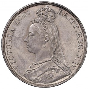 INGHILTERRA VIttoria (1837-1901) Corona 1889 - KM 765 A...