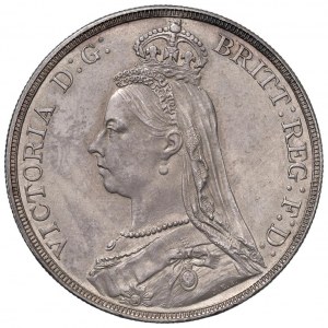 ENGLAND VIttoria (1837-1901) Crown 1889 - KM 765 A...