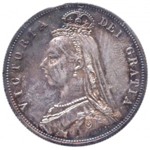 INGHILTERRA Vittoria (1837-1901) Mezza corona 1887 - KM...