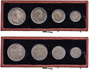 ANGLETERRE Edward (1910-1910) 4, 3,2 et Penny 1902 - K...