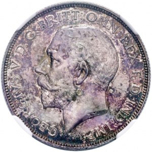 ENGLAND George V (1910-1936) Florin 1911 - KM 817 ...