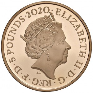 ENGLAND Elizabeth II (1952-2022) 5 Pounds 2020 T...