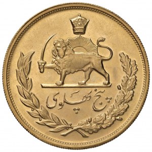 IRAN Mohammad Reza (1941-1979) 5 Pahlavi 2536 (1977) - ...