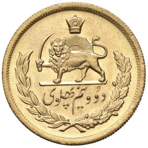 IRAN Mohammad Reza (1941-1979) 2 1/2 Pahlavi 2536 (1977...
