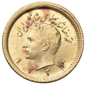 IRAN Mohammad Reza (1941-1979) Quarto di Pahlavi 1334 (...