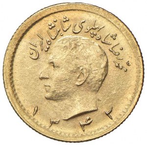IRAN Mohammad Reza (1941-1979) Quarto di Pahlavi 1342 (...