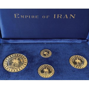 IRAN Mohammad Reza (1941-1979) 2.000, 1.000, 750 e 500 ...