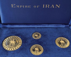 IRAN Mohammad Reza (1941-1979) 2 000, 1 000, 750 et 500 ...