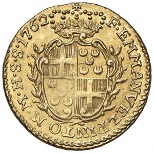 MALTE Manuel Pinto de Fonseca (1741-1773) 10 Scudi 1762...