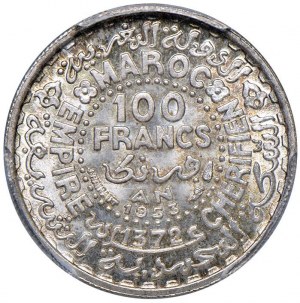MOROCCO Mohammed V (1927-1957) 100 Francs 1372 / 1953 ...