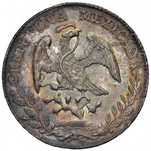 MEXICO 8 Reales 1894 Ga JS - KM 377.6 AG (g 27.23) Bel...