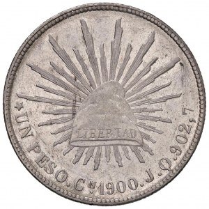 MEXICO Weight 1900 Cn JQ - KM 409 AG (g 27.09) Glossy bottoms...